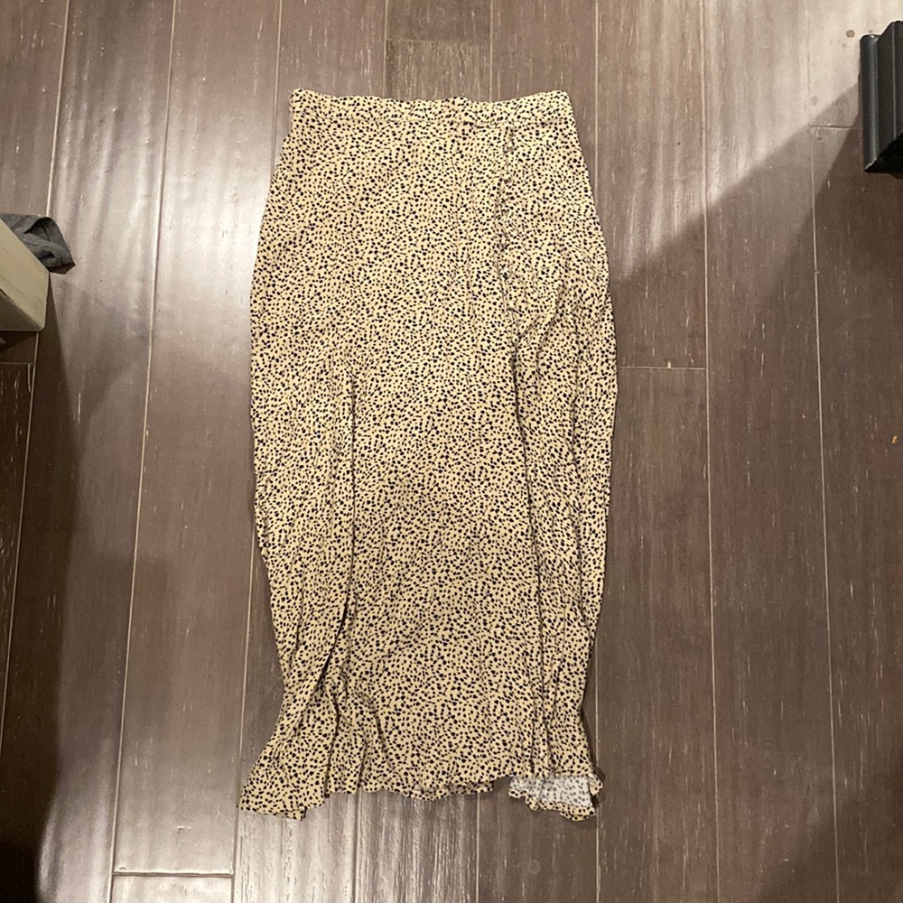 Ankle length flowy skirt